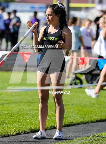 Thumbnail 2 in Jesuit @ Sunset (Pole Vault) photogallery.