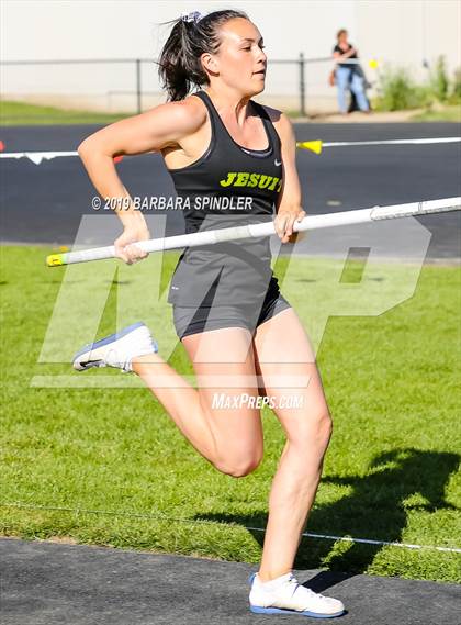 Thumbnail 3 in Jesuit @ Sunset (Pole Vault) photogallery.