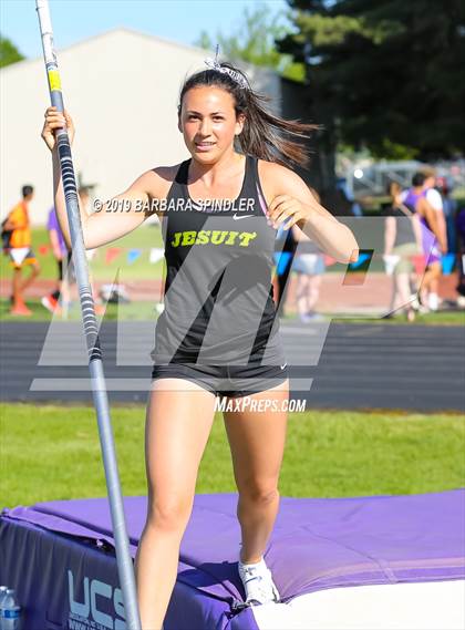 Thumbnail 1 in Jesuit @ Sunset (Pole Vault) photogallery.