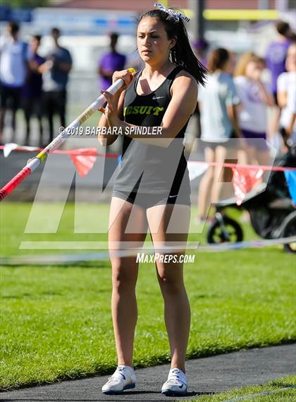 Thumbnail 3 in Jesuit @ Sunset (Pole Vault) photogallery.