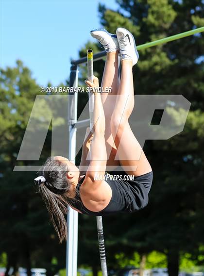 Thumbnail 3 in Jesuit @ Sunset (Pole Vault) photogallery.