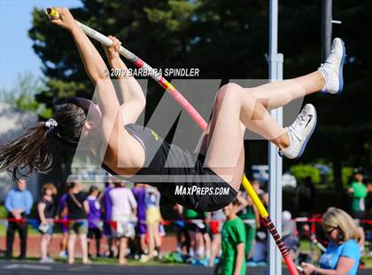 Thumbnail 2 in Jesuit @ Sunset (Pole Vault) photogallery.