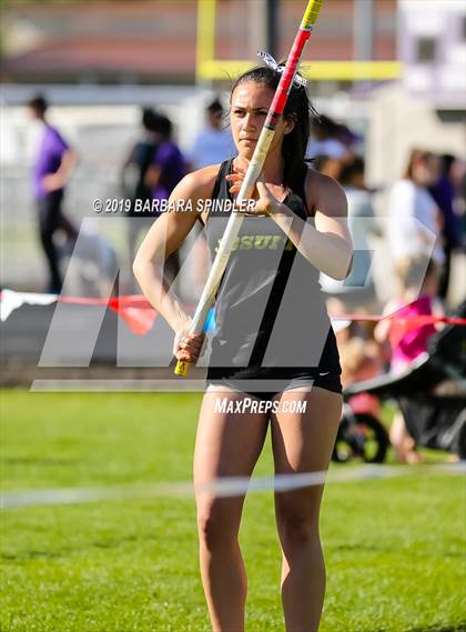 Thumbnail 3 in Jesuit @ Sunset (Pole Vault) photogallery.