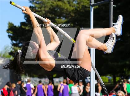 Thumbnail 2 in Jesuit @ Sunset (Pole Vault) photogallery.