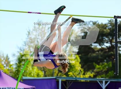 Thumbnail 2 in Jesuit @ Sunset (Pole Vault) photogallery.