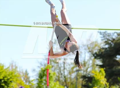 Thumbnail 1 in Jesuit @ Sunset (Pole Vault) photogallery.