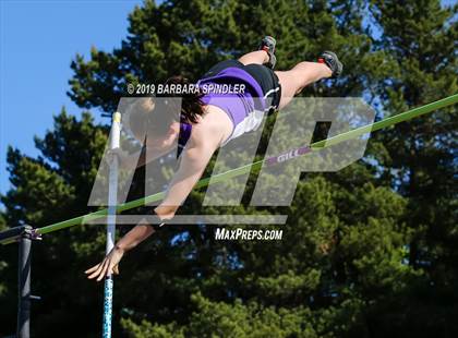 Thumbnail 1 in Jesuit @ Sunset (Pole Vault) photogallery.