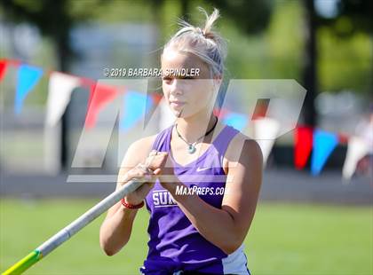 Thumbnail 1 in Jesuit @ Sunset (Pole Vault) photogallery.
