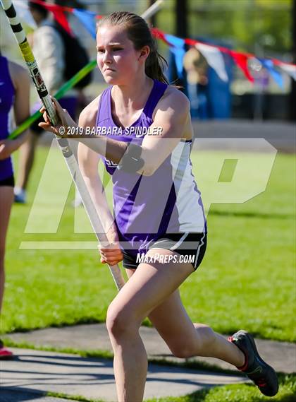 Thumbnail 3 in Jesuit @ Sunset (Pole Vault) photogallery.
