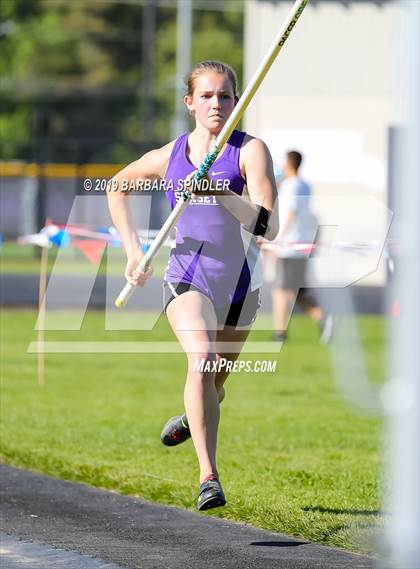 Thumbnail 3 in Jesuit @ Sunset (Pole Vault) photogallery.