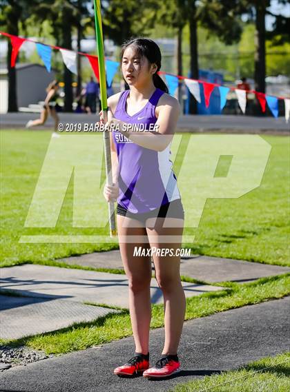 Thumbnail 1 in Jesuit @ Sunset (Pole Vault) photogallery.