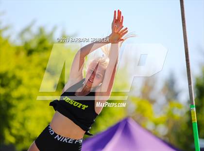 Thumbnail 2 in Jesuit @ Sunset (Pole Vault) photogallery.