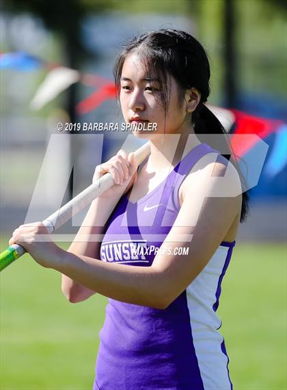 Thumbnail 2 in Jesuit @ Sunset (Pole Vault) photogallery.