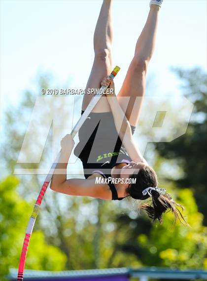 Thumbnail 1 in Jesuit @ Sunset (Pole Vault) photogallery.