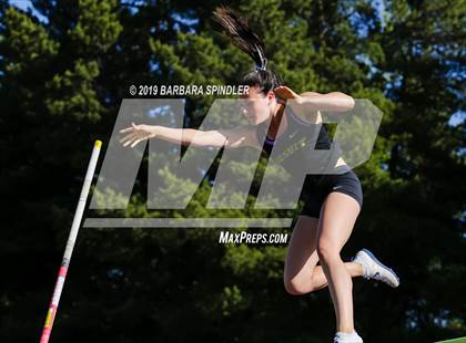 Thumbnail 2 in Jesuit @ Sunset (Pole Vault) photogallery.
