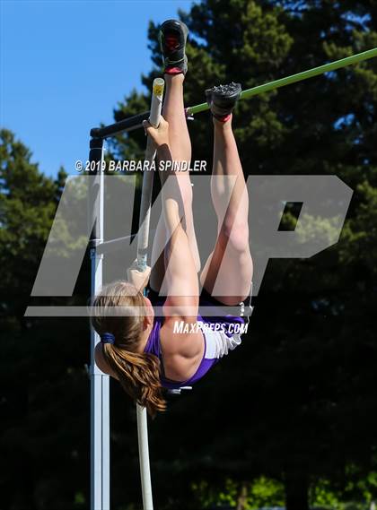 Thumbnail 3 in Jesuit @ Sunset (Pole Vault) photogallery.