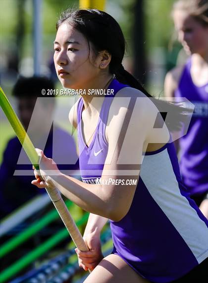 Thumbnail 1 in Jesuit @ Sunset (Pole Vault) photogallery.