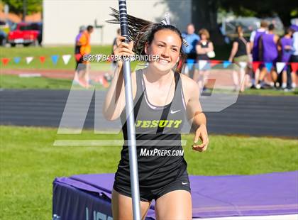 Thumbnail 2 in Jesuit @ Sunset (Pole Vault) photogallery.