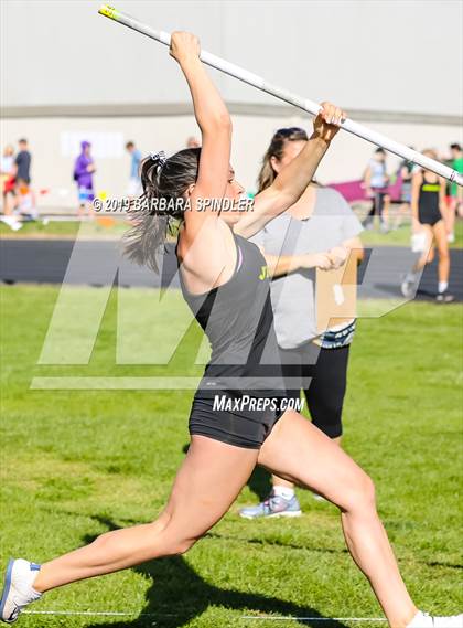 Thumbnail 2 in Jesuit @ Sunset (Pole Vault) photogallery.