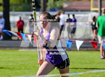 Thumbnail 3 in Jesuit @ Sunset (Pole Vault) photogallery.