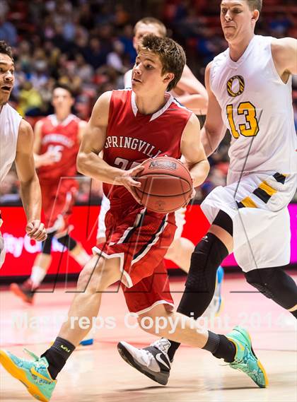 Thumbnail 3 in Springville vs. Orem (UHSAA 4A Semifinal) photogallery.