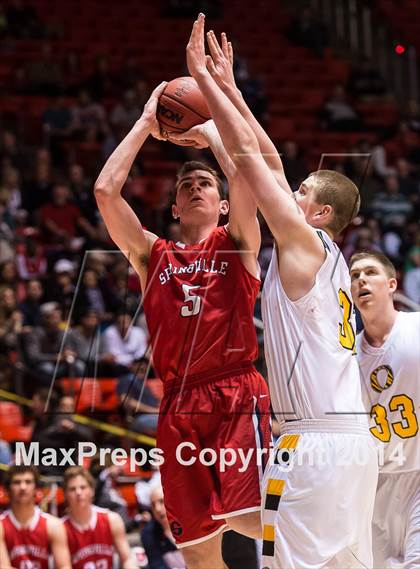 Thumbnail 1 in Springville vs. Orem (UHSAA 4A Semifinal) photogallery.