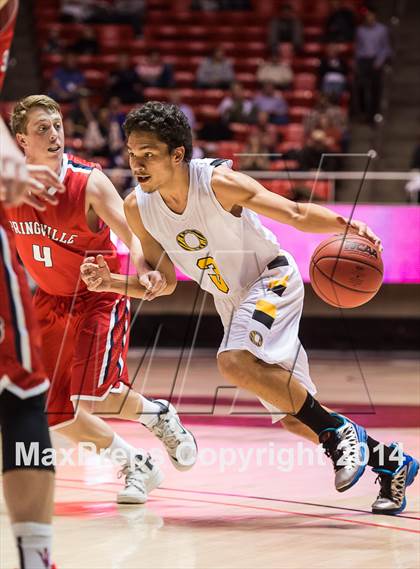 Thumbnail 2 in Springville vs. Orem (UHSAA 4A Semifinal) photogallery.