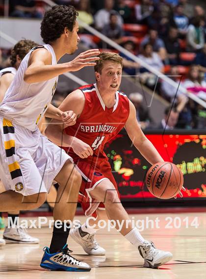 Thumbnail 2 in Springville vs. Orem (UHSAA 4A Semifinal) photogallery.