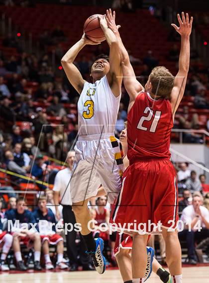 Thumbnail 2 in Springville vs. Orem (UHSAA 4A Semifinal) photogallery.