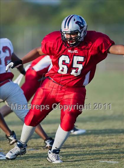 Thumbnail 2 in Manvel  JV vs Aldine Macarthur JV  photogallery.