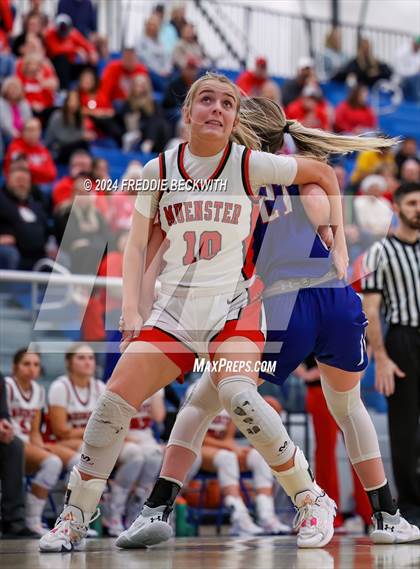 Thumbnail 1 in Muenster vs. Wolfe City (UIL 2A Bi-District) photogallery.