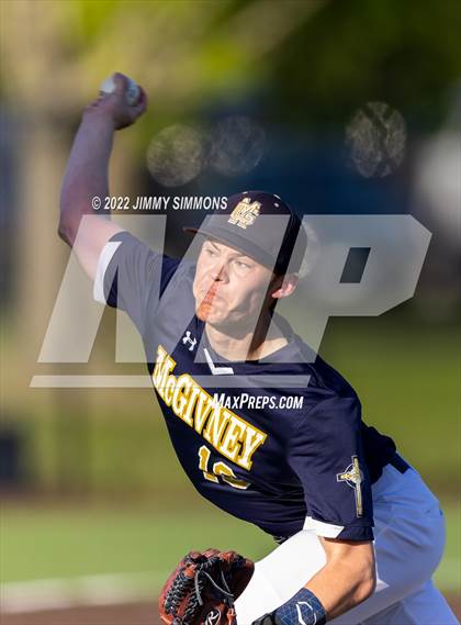 Thumbnail 1 in Father McGivney Catholic vs. Mater Dei photogallery.