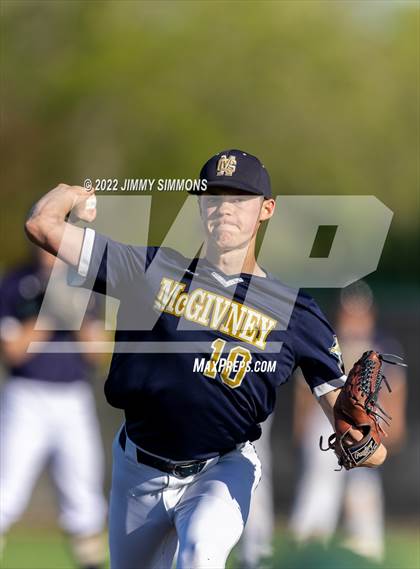 Thumbnail 1 in Father McGivney Catholic vs. Mater Dei photogallery.
