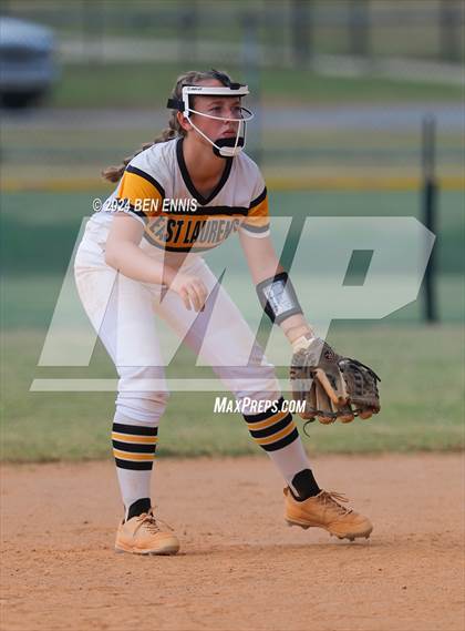 Thumbnail 3 in East Laurens vs. Bremen (GHSA 1A D1 State Tournament) photogallery.