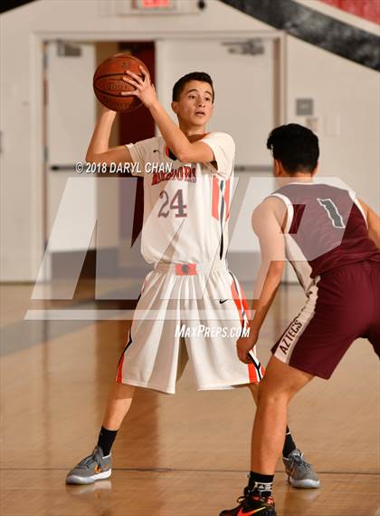 Thumbnail 3 in Mark Keppel vs. La Puente (Sierra Vista Winter Tip Off Tournament) photogallery.