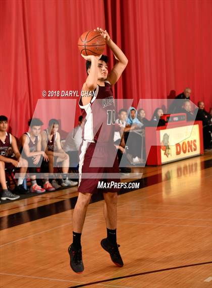 Thumbnail 2 in Mark Keppel vs. La Puente (Sierra Vista Winter Tip Off Tournament) photogallery.