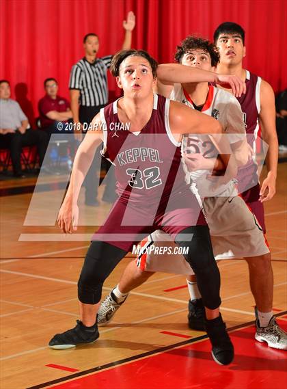Thumbnail 2 in Mark Keppel vs. La Puente (Sierra Vista Winter Tip Off Tournament) photogallery.