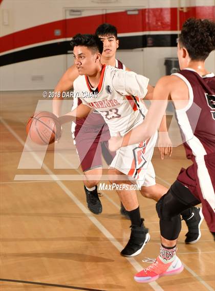 Thumbnail 1 in Mark Keppel vs. La Puente (Sierra Vista Winter Tip Off Tournament) photogallery.