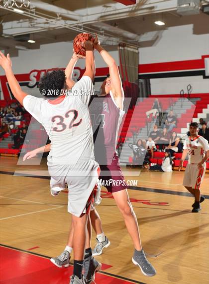 Thumbnail 1 in Mark Keppel vs. La Puente (Sierra Vista Winter Tip Off Tournament) photogallery.