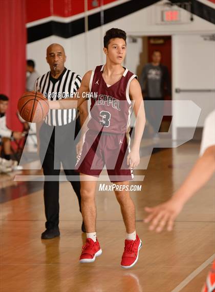 Thumbnail 1 in Mark Keppel vs. La Puente (Sierra Vista Winter Tip Off Tournament) photogallery.