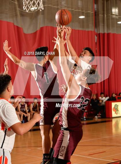 Thumbnail 1 in Mark Keppel vs. La Puente (Sierra Vista Winter Tip Off Tournament) photogallery.