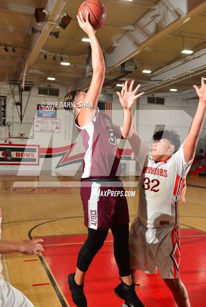Thumbnail 1 in Mark Keppel vs. La Puente (Sierra Vista Winter Tip Off Tournament) photogallery.