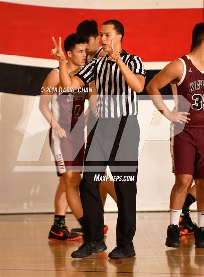 Thumbnail 2 in Mark Keppel vs. La Puente (Sierra Vista Winter Tip Off Tournament) photogallery.