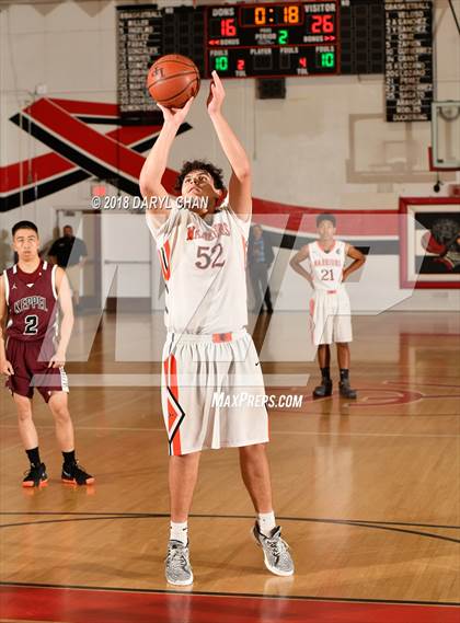 Thumbnail 2 in Mark Keppel vs. La Puente (Sierra Vista Winter Tip Off Tournament) photogallery.
