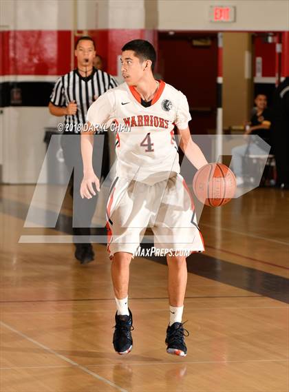 Thumbnail 2 in Mark Keppel vs. La Puente (Sierra Vista Winter Tip Off Tournament) photogallery.