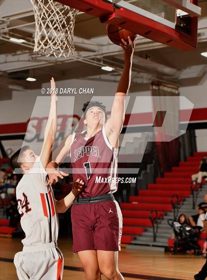 Thumbnail 2 in Mark Keppel vs. La Puente (Sierra Vista Winter Tip Off Tournament) photogallery.