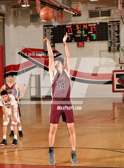 Thumbnail 3 in Mark Keppel vs. La Puente (Sierra Vista Winter Tip Off Tournament) photogallery.