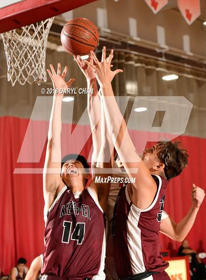 Thumbnail 3 in Mark Keppel vs. La Puente (Sierra Vista Winter Tip Off Tournament) photogallery.