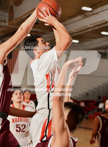Thumbnail 3 in Mark Keppel vs. La Puente (Sierra Vista Winter Tip Off Tournament) photogallery.