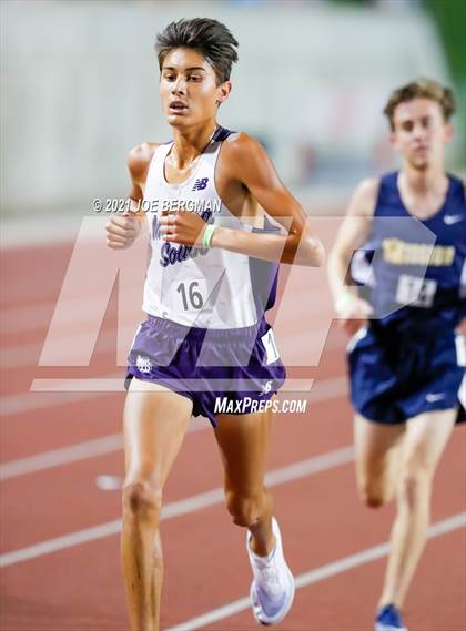 Thumbnail 2 in CIF Central Section Masters (Boys 1600m) photogallery.
